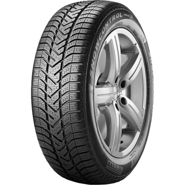 195/55R17 PIRELLI WINTER SNOWCONTROL 3 92H XL (*) FSL Studless CCB72 3PMSF