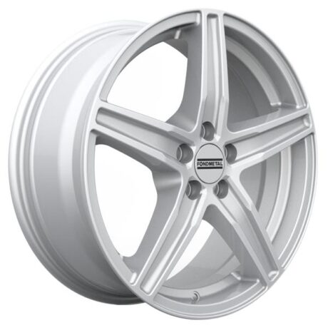 Fondmetal 8100 Glossy Silver 6,5×16 5×112 ET40 CB66,6 R12 710 kg RF04248