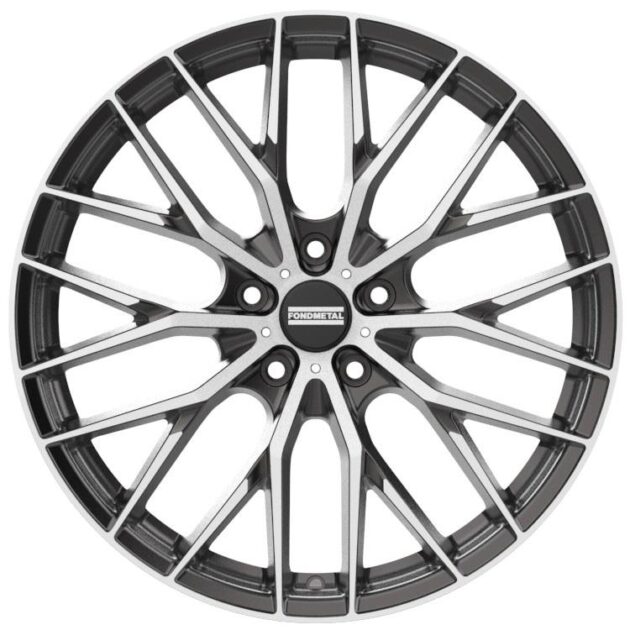 Fondmetal Makhai Glossy Titanium Machined 9x20 5x112 ET20 CB66,5 R14 1050 kg RF19759