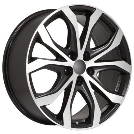 Alutec W10X racing-black frontpolished 8×18 5×114.3 ET40 CB70,1 60° 875 kg W10X-80840B83-5