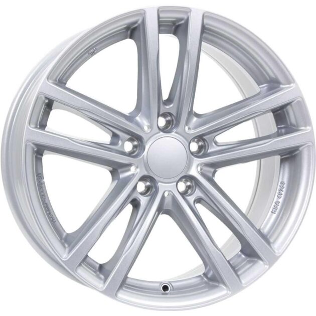 Alutec X10 polar-silver 7x18 5x112 ET43 CB57,1 R13 740 kg X10-70843V21-0