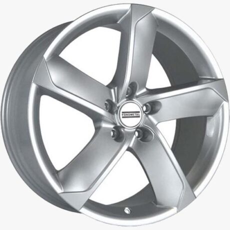 Fondmetal 7900 Glossy Silver 7×17 5×112 ET37 CB66,6 R14 RF03768