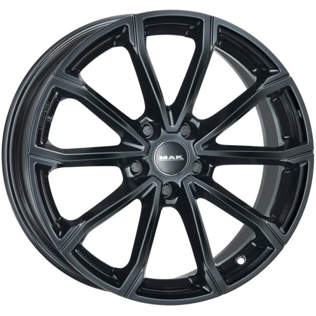 MAK DaVinci Gloss Black 6x16 5x110 ET40 CB67,1 60° 700 kg F6060BRGB40LO