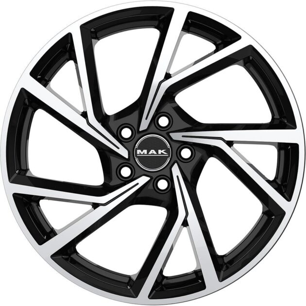 MAK Kassel Black Mirror 7,5x17 5x112 ET46 CB57,1 R13 800 kg F7570KABM46VW3X