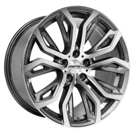 Nano BK510 Grey Polished 9,5×20 5×120 ET35 CB74,1 60° 850 kg BK510GP-520-095-35