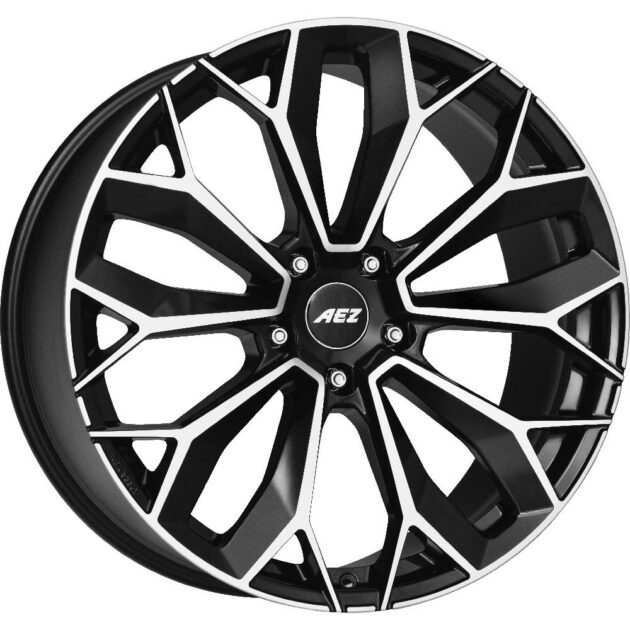 AEZ Leipzig dark Black/polished 10,5x21 5x112 ET20 CB66,6 R14 1045 kg ALE1R8BP20