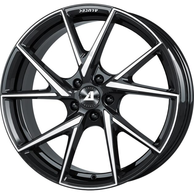 Alutec ADX.01 diamond-black frontpolished 7,5x18 5x114.3 ET40 CB70,1 60° 750 kg ADX1-75840B83-1