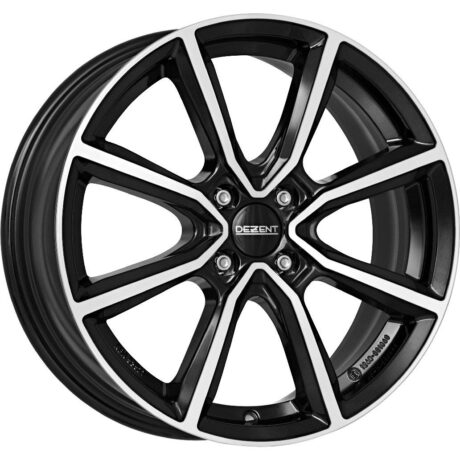 Dezent TN dark Black/polished 6×15 4×98 ET40 CB58,1 60° 590 kg TTNK1BP40E