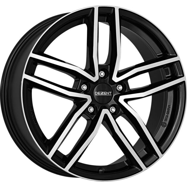 Dezent TR dark Black/polished 6,5x16 5x100 ET47 CB57,1 R13 705 kg TTRZ6BP47E