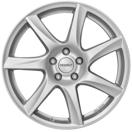 Dezent TW Silver 7×17 5×108 ET40 CB70,1 60° 670 kg TTWYHSA40