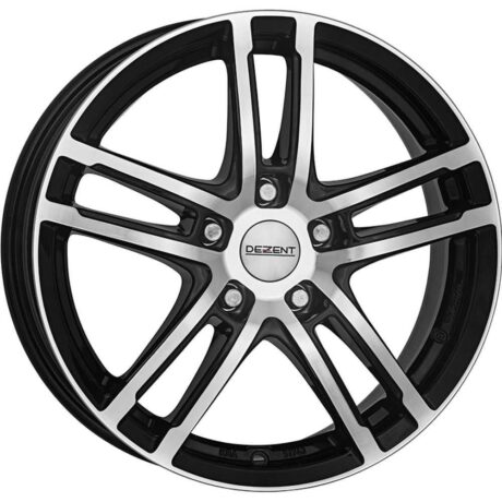 Dezent TZ dark Black/polished 6×15 4×100 ET45 CB60,1 60° 588 kg TTZK2BP45