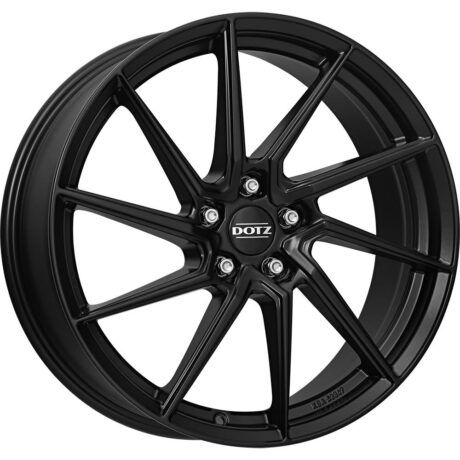 Dotz Spa Black matt 7,5×17 5×100 ET45 CB60,1 60° 650 kg OSA76KA45