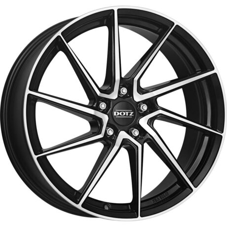 Dotz Spa dark Black/polished 8×18 5×114.3 ET40 CB71,6 60° 680 kg OSAG0BP40