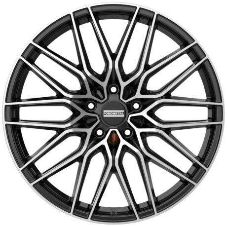 Fondmetal Cratos Glossy Black Machined 11×21 5×130 ET49 CB71,6 R14 1050 kg RF18288