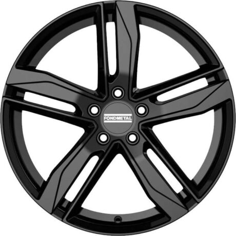 Fondmetal Hexis Glossy Black 8×18 5×110 ET34 CB65,1 60° 730 kg RF08764