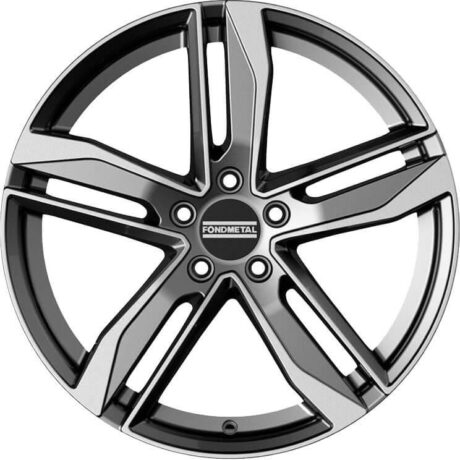 Fondmetal Hexis Glossy Titanium Machined 8×18 5×112 ET40 CB66,6 R13 730 kg RF08776