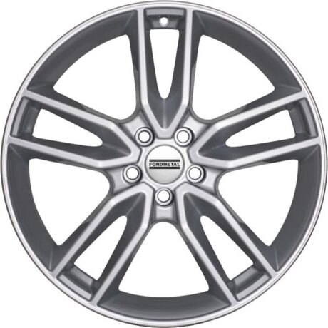 Fondmetal Koros Glossy Silver 7×17 5×100 ET40 CB57,1 R13 650 kg RF09263