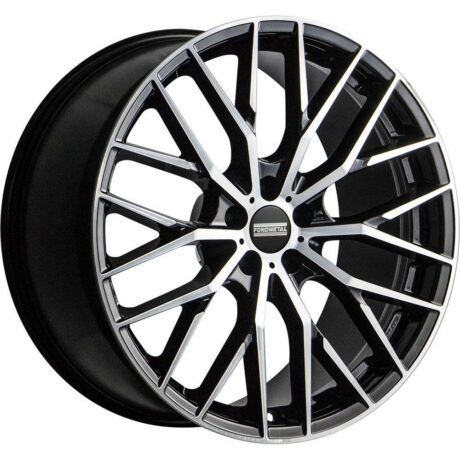 Fondmetal Makhai Glossy Black Machined 10×21 5×112 ET19 CB66,6 R14 940 kg RF09007