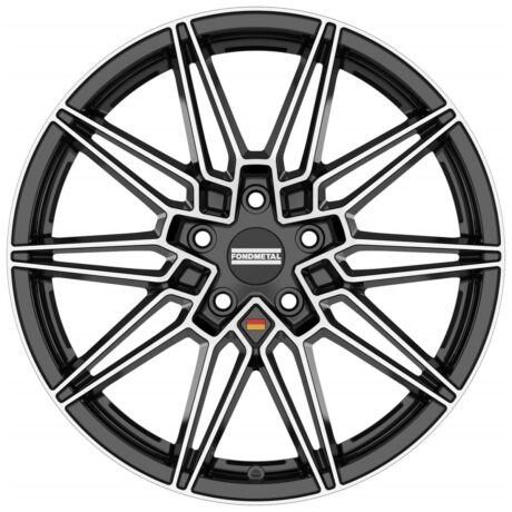 Fondmetal Thoe Glossy Black Machined 8×20 5×120 ET33 CB72,6 60° 775 kg RF18244