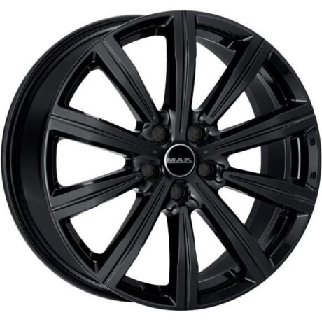 MAK Birmingham Gloss Black 8,5×20 5×108 ET40 CB63,4 60° 1000 kg F8520IRGB40GD2X