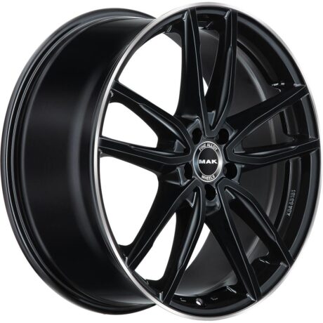 MAK Evo Gloss Black Mirror Ring 8,5×20 5×112 ET53 CB66,6 R14 1020 kg F8520EVGL53WS6Y