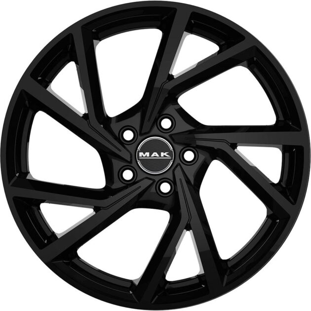 MAK Kassel Gloss Black 8x18 5x108 ET50 CB72,6 60° 800 kg F8080KAGB50GG4