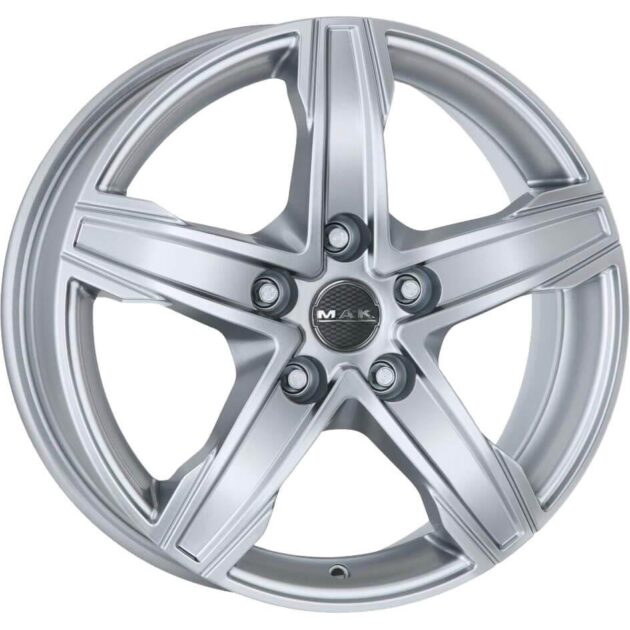 MAK King 5 Silver 7,5x17 5x130 ET33 CB84,1 60° 1350 kg F75705KSI33N2