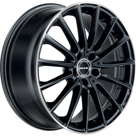 MAK Komet Gloss Black Mirror Ring 7,5×17 5×112 ET40 CB66,6 R14 800 kg F7570KMGL40WS2X