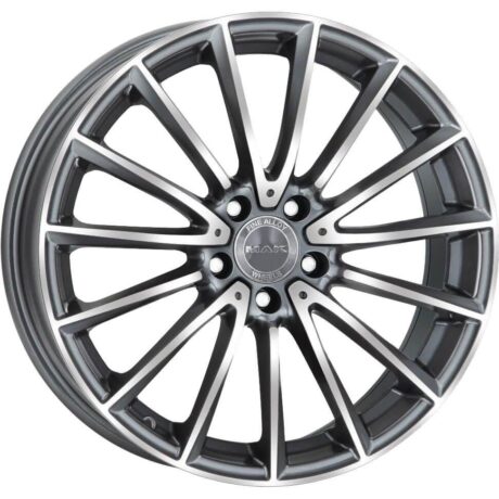 MAK Komet Gun Met-Mirror Face 7,5×17 5×112 ET45 CB66,6 R14 800 kg F7570KMQM45WS3X