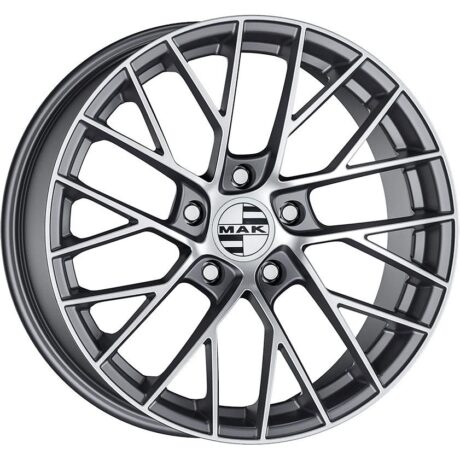 MAK Monaco Gun Met-Mirror Face 8,5×19 5×112 ET46 CB57,1 R13 650 kg F8590MFQM46VE3X