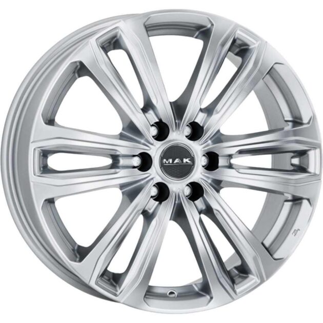 MAK Safari 6 Silver 8x18 6x139.7 ET35 CB112,0 60° 1100 kg F8080AF6SI35V3