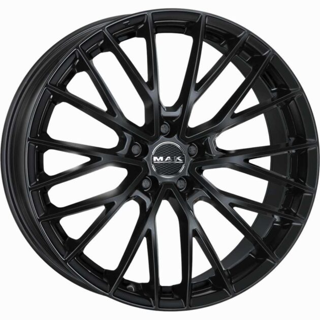 MAK Speciale Gloss Black 10x22 5x112 ET37 CB66,6 60° 1010 kg F1022ECGB37WS2X