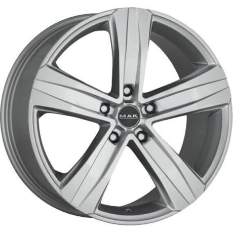 MAK Stone 5 Silver 6,5×15 5×160 ET52 CB65,1 Flat 1350 kg F65505T3SI52TG