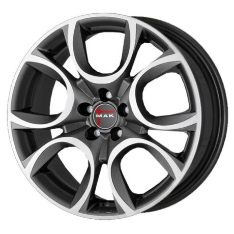 MAK Torino W Gun Met-Mirror Face 7×17 4×108 ET35 CB65,1 Flat 550 kg F7070ONQM35EG1X