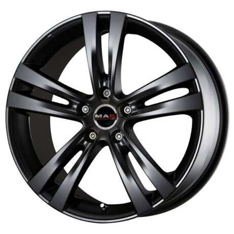 MAK Zenith Matt Black 7×16 5×108 ET45 CB72,0 60° 705 kg F7060ZHMB45GG3