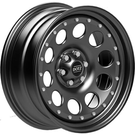 Dotz 4×4 Modular Beadlock 18z Black 7,5×18 6×114.3 ET18 CB66,1 60° OMOFKB18