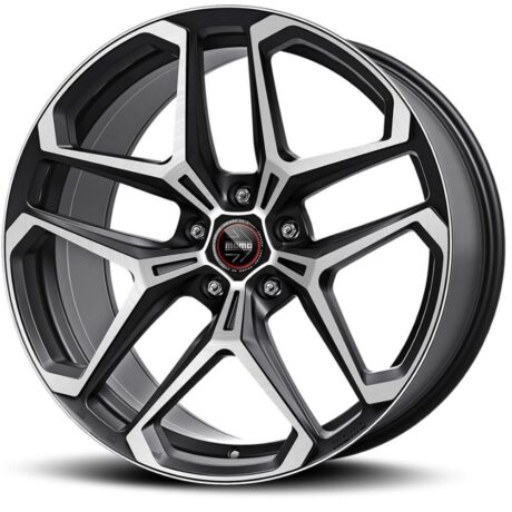 Momo RF-04 Matt Black Polished 8,5×20 5×112 ET45 CB66,6 60° WR41E85045266