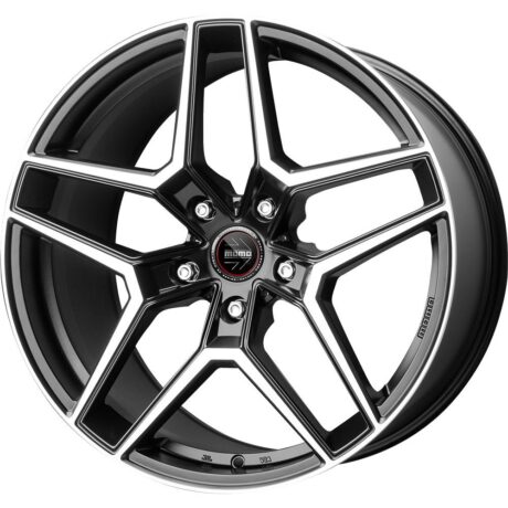 Momo RF-06 Matt Black Polished 11,5×20 5×130 ET50 CB71,5 60° 740 kg WR62E15050371