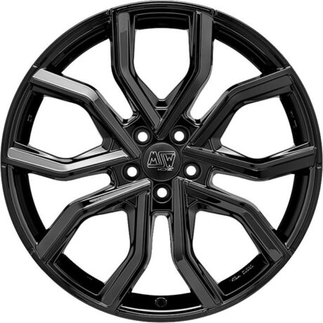 MSW 41 Gloss Black 8,5×20 5×120 ET42 CB72,6 60° 815 kg W19347002TC5