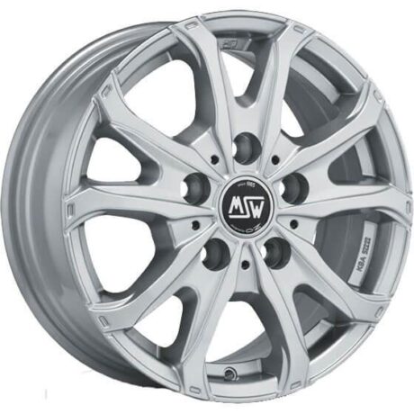 MSW 48 Van Full Silver 6,5×16 5×130 ET55 CB78,1 60° 1350 kg W19299002T09