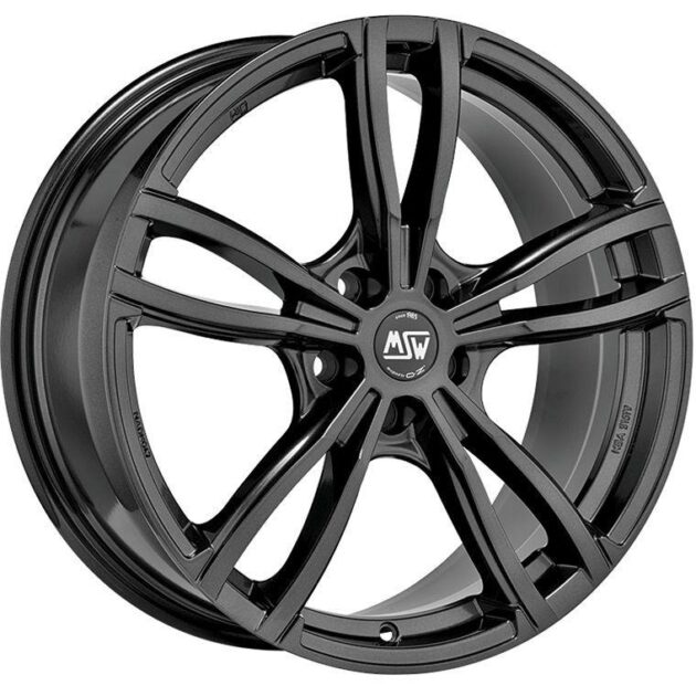 MSW 73 Gloss Dark Grey 7,5x17 5x120 ET32 CB72,6 60° 690 kg W19297001TRC