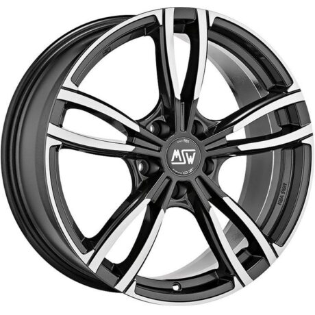 MSW 73 Gloss Dark Grey Full Polished 8,5×18 5×114.3 ET40 CB64,1 60° 745 kg W19296004TT8