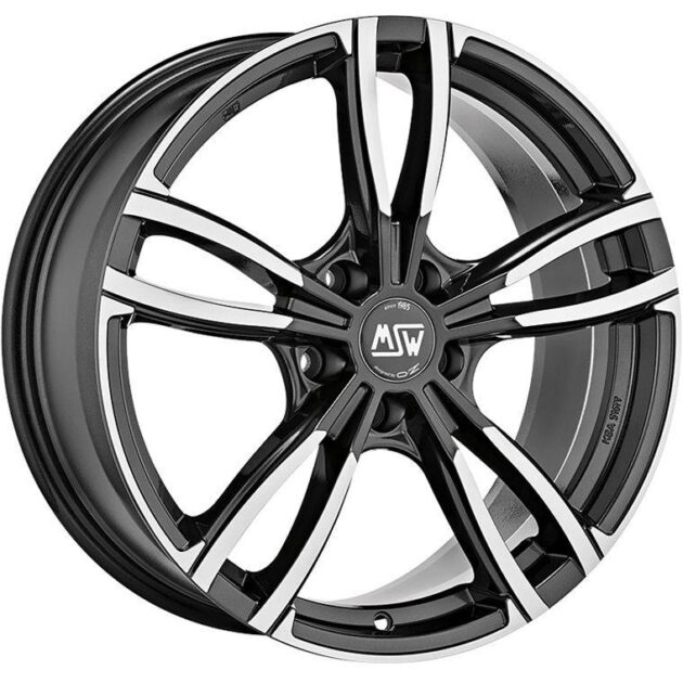 MSW 73 Gloss Dark Grey Full Polished 8x19 5x120 ET29 CB72,6 60° 745 kg W19288001TT8