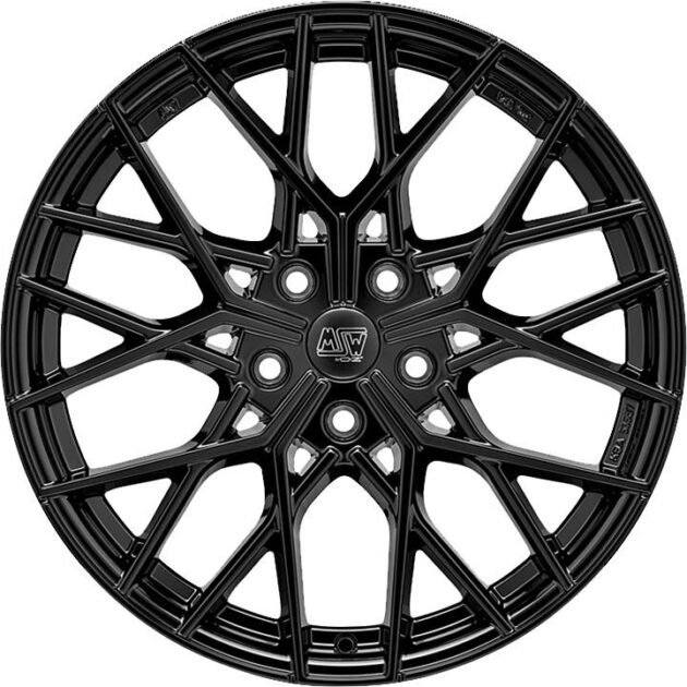 MSW 74 Gloss Black 8,5x19 5x112 ET40 CB73,1 60° 790 kg W19352502TC5