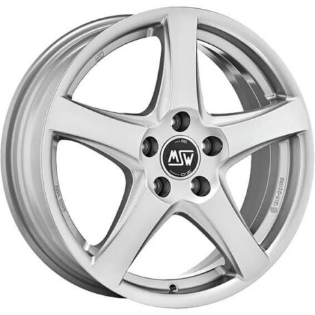 MSW 78 Full Silver 6,5×16 5×108 ET48 CB63,4 60° 650 kg W19276002T09