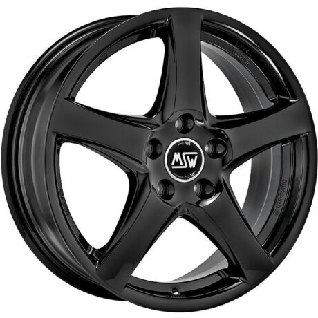 MSW 78 Gloss Black 6,5×16 5×112 ET46 CB57,1 R13 650 kg W19276006TC5