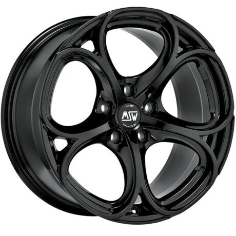 MSW 82 Gloss Black 8×19 5×110 ET42 CB65,1 60° 575 kg W19339002TC5