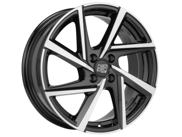 MSW 80-4 Gloss Black Full Polished 6,5x16 4x108 ET38 CB63,4 60° 615 kg W19385004T56