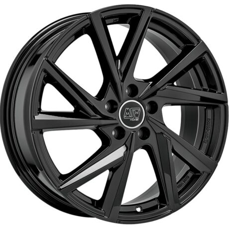 MSW 80-5 Gloss Black 7,5×19 5×108 ET48 CB63,4 60° 750 kg W19380002TC5