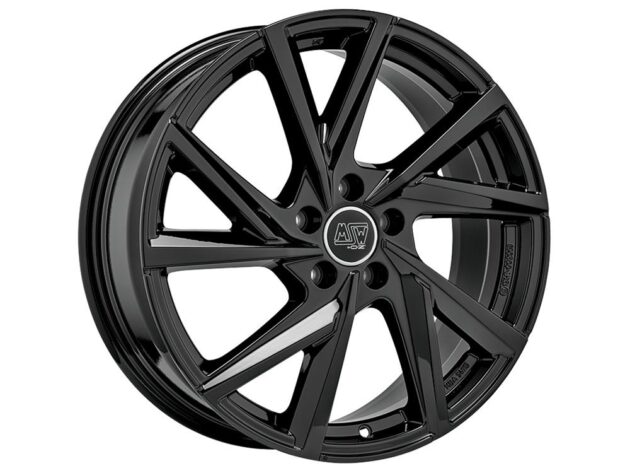 MSW 80-5 Gloss Black 6,5x16 5x108 ET45 CB63,4 60° 600 kg W19386004TC5